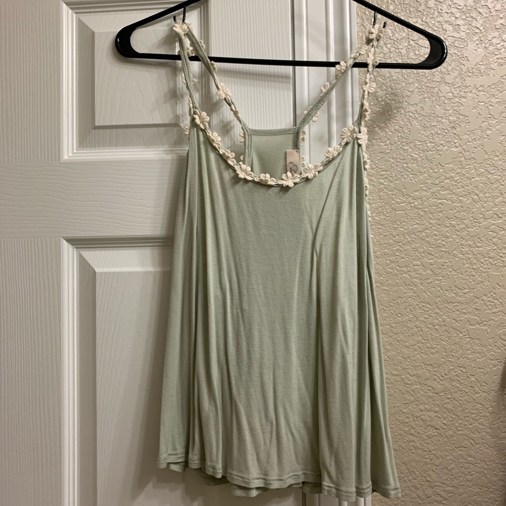 Floral Lined Tank Top